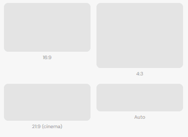 aspect ratio